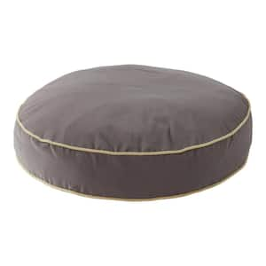 Scout Large Smoke Round Pillow Dog Bed