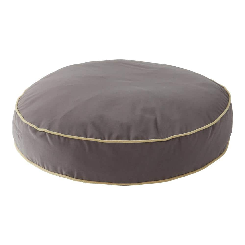 Happy Hounds Scout Small Smoke Round Pillow Dog Bed