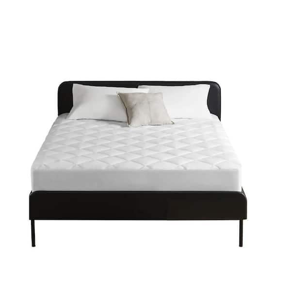 Afoxsos 0.8 in. Full Overfilled Deep Pocket Mattress Pad with Cool-Touch Wrinkle-Resistant, Noiseless and Fits 18 in. Mattresses