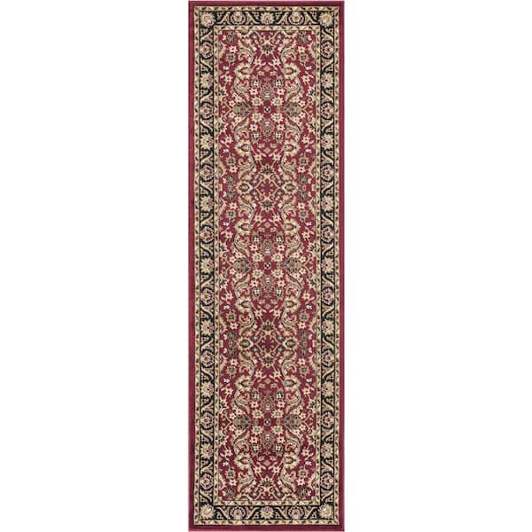 Concord Global Trading Ankara Sultanabad Red 2 ft. x 7 ft. Runner Rug