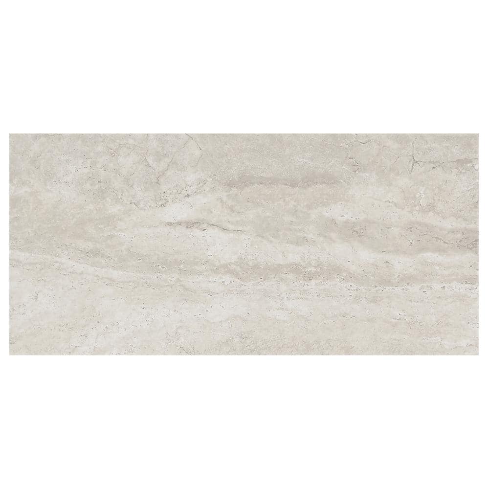 Northpointe 12 in. x 24 in. Greystone Porcelain Floor and Wall Tile Sample