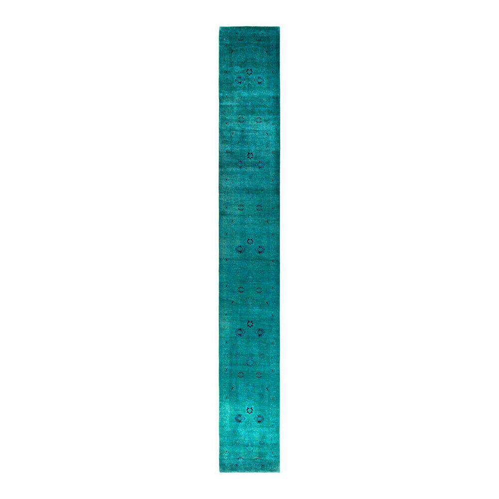 Overdyed Blue 3 ft. x 19 ft. Solid Wool Indoor Runner Rug price history on PriceWatchPro