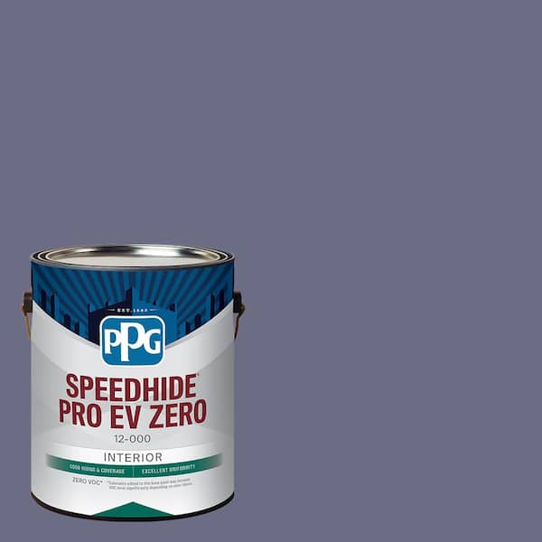 PPG SPEEDHIDE Pro-EV Zero 1 gal. PPG1169-6 Great Grape Flat Interior Paint