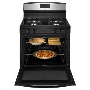 5.1 cu. ft. Gas Range in Stainless Steel