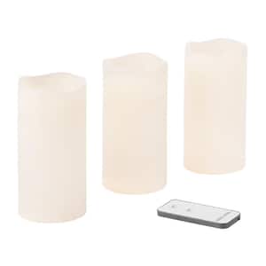Set of 3-Resin Outdoor Candles