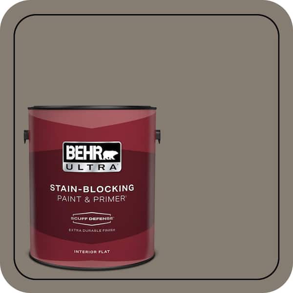 BEHR ULTRA 1 gal. #MQ2-53 Smoky Trout Extra Durable Flat Interior Paint & Primer