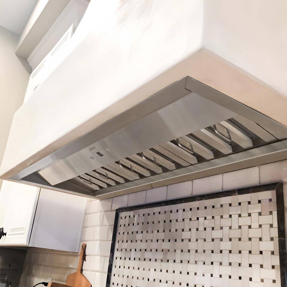 Akicon 36'' Stainless Steel Insert Range Hood with Charcoal Filter