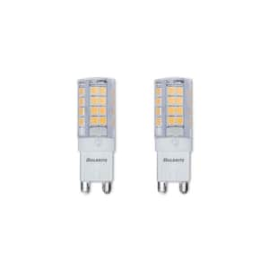 25 - Watt Equivalent Soft White Light T5 (G9) Bi-Pin, Dimmable Clear LED Light Bulb 3000K (2-Pack)