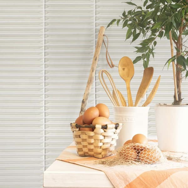 Emser Illumina 11-Pack Flare Stone and Glass Border Tile (12-in x 12-in)