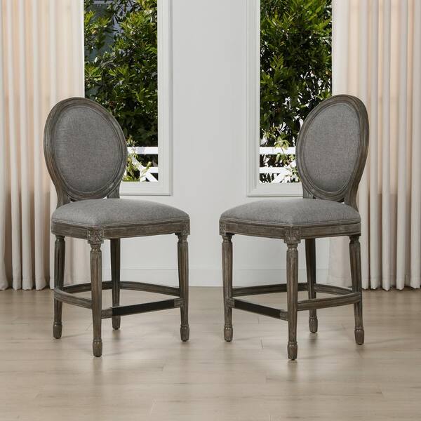 round back paige upholstered barstool