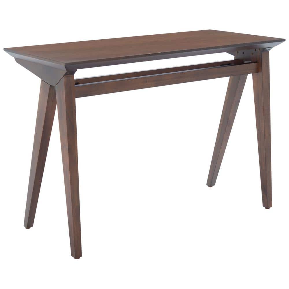 Asymmetrical A-Frame Walnut Writing Desk - 46"