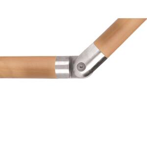 Wood Inox Stainless Steel Pivotal Handrail Connector