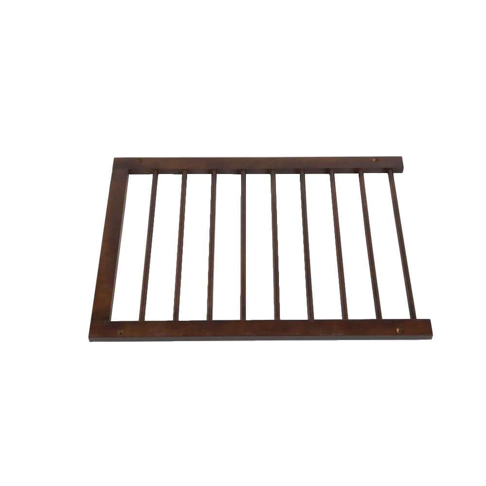 UPC 635035000369 product image for 22-1/4 in. Walnut Extension for Step Over Gate | upcitemdb.com