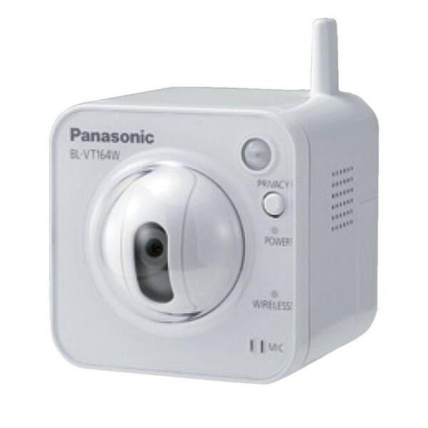 Panasonic Pan-tilt Wireless 720p Network Security Camera with 8X Digital Zoom