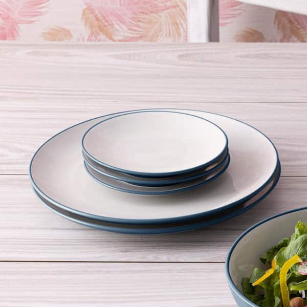 Noritake Blue Adobe 水色 食器 4個セット Noritake Blue Adobe 水色 食器 4個セット ハミングブルー | ノリタケ
