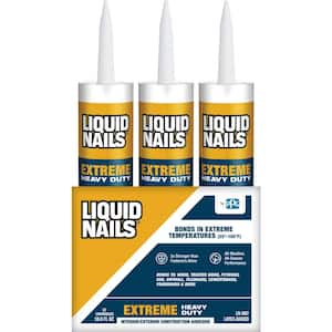 Extreme Heavy Duty 10 oz. White Interior and Exterior Construction Adhesive (12-pack)