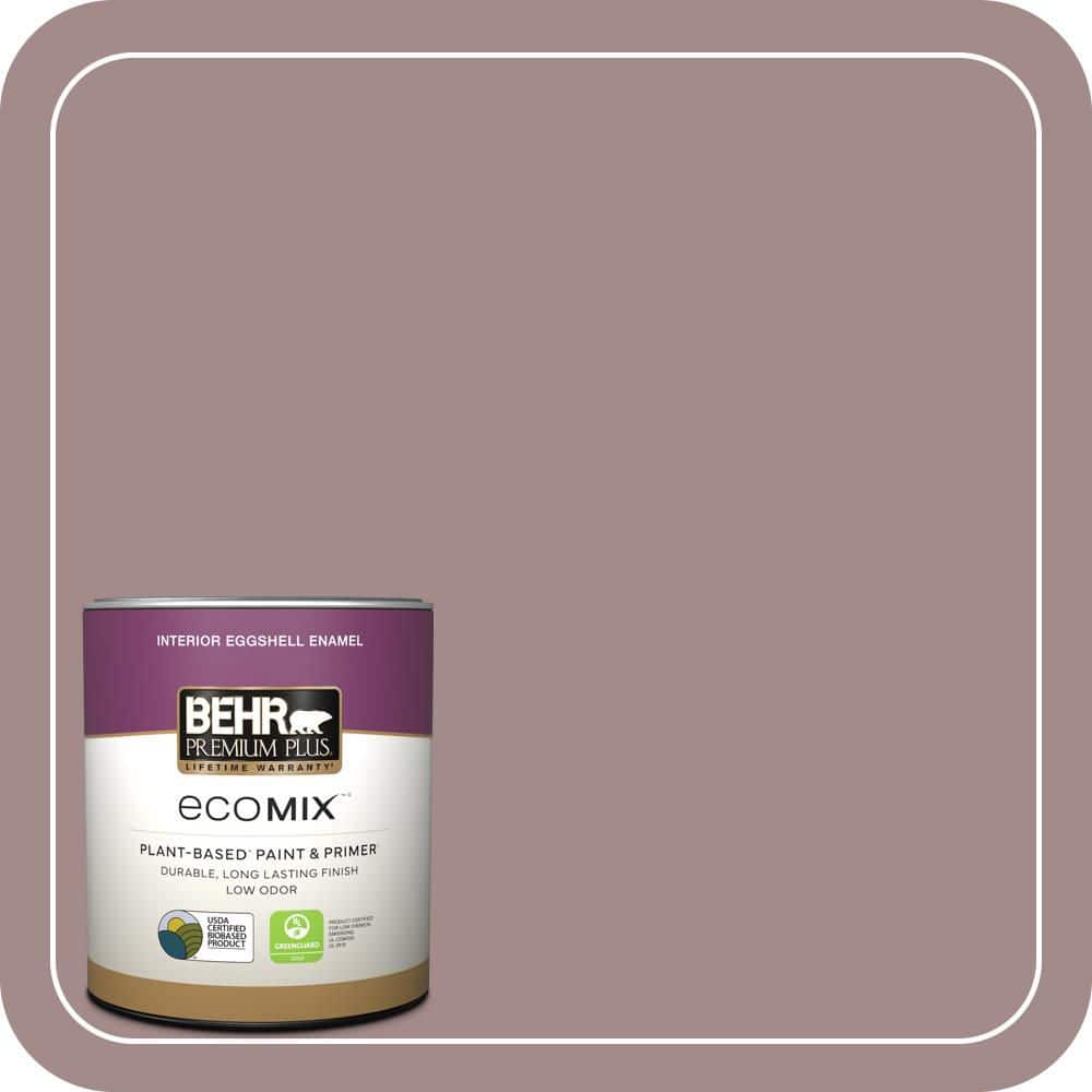 1 qt. #PPU17-15 Cameo Rose Eggshell Enamel EcoMix Plant-Based Interior Paint & Primer price history on PriceWatchPro