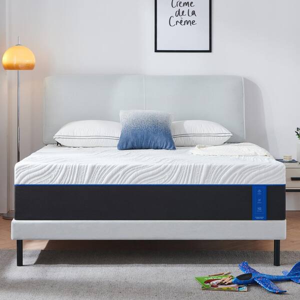 PICCHESS 12 in. King Medium Tight Top Memory Foam Mattress Pressure Relief HD FMA 012K The Home Depot