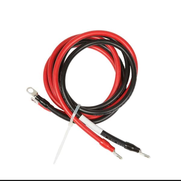 Inverter & Battery Cable #6 AWG 15 ft Set