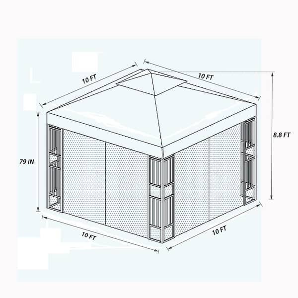 SQUARE TRAY MEDIUM 10X10 INCHES OUTSIDE MEASUREMENT APPROX