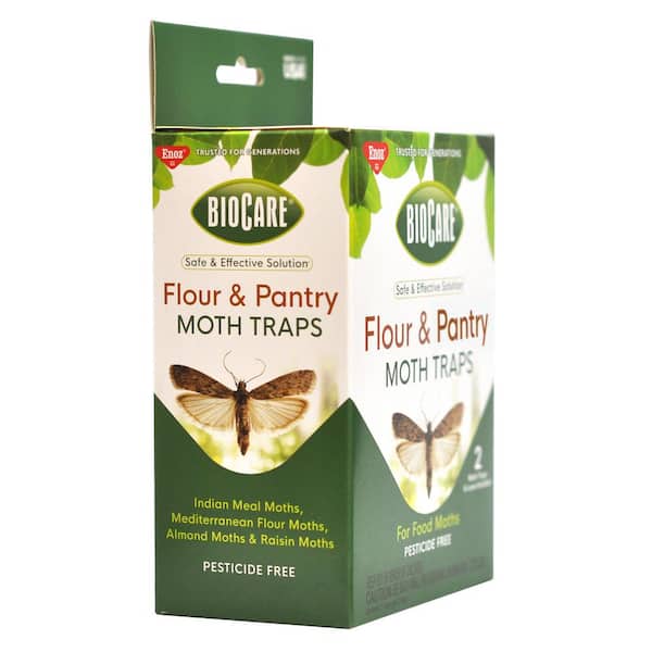 Pantry Food Moth Trap 3-Pack - Prime Pantry Moth Traps with Pheromones, Get  Rid of Indian Meal and Flour Moths, Kitchen Moth, Safe for Home, Eliminate