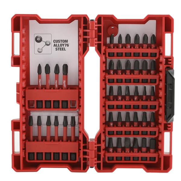 Milwaukee - SHOCKWAVE Impact Duty Alloy Steel Screw Driver Bit Set (142-Piece)