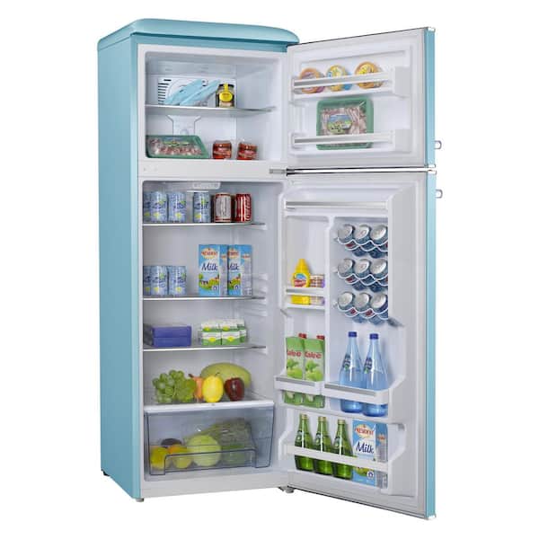 ☆Reinga…☆ Galanz 24 in. 12 cu. ft. Retro Top Freezer Refrigerator, Bebop