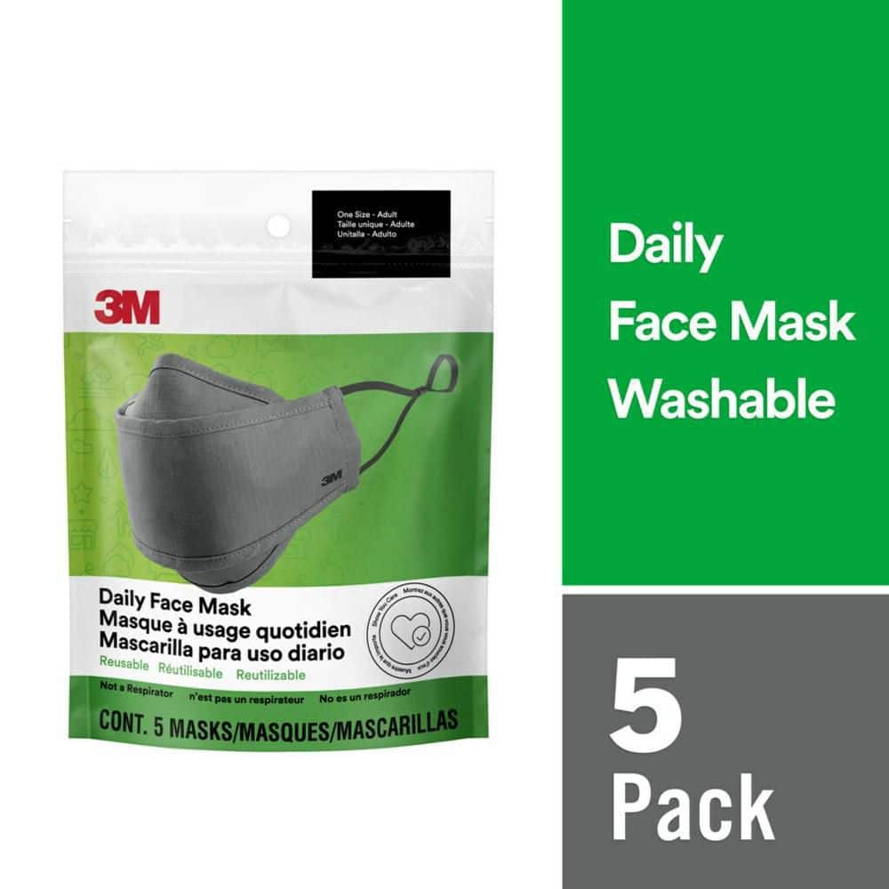 3M Reusable Daily Mask (5-Pack) RFM100-5 The Home