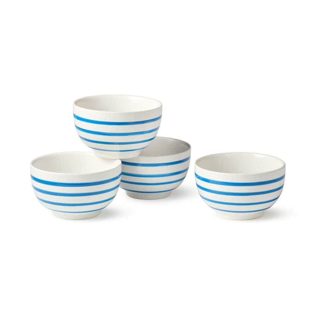 Certified International Dockside 20 fl. oz. Blue Stoneware Ice