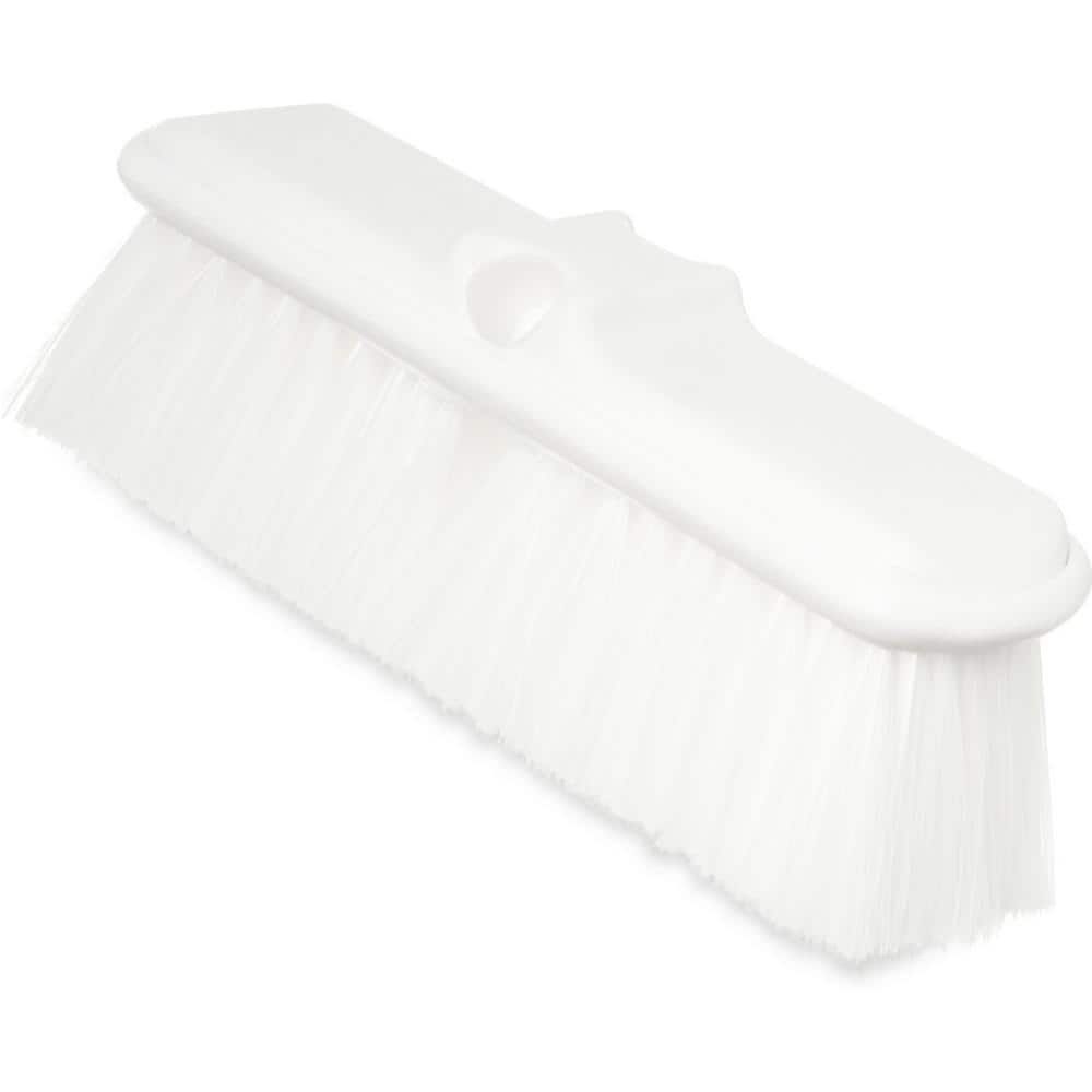 Magnolia White Polypropylene Handled Scrub Brush