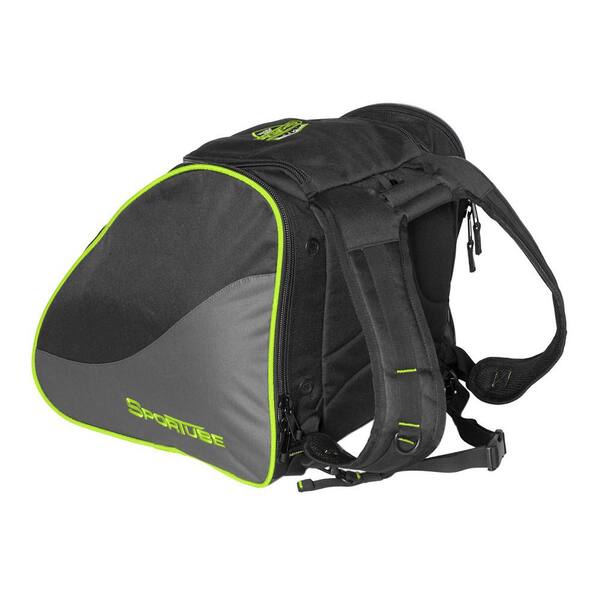 SPORTUBE 50 l Traveler Padded Gear and Boot Backpack Bag in Green