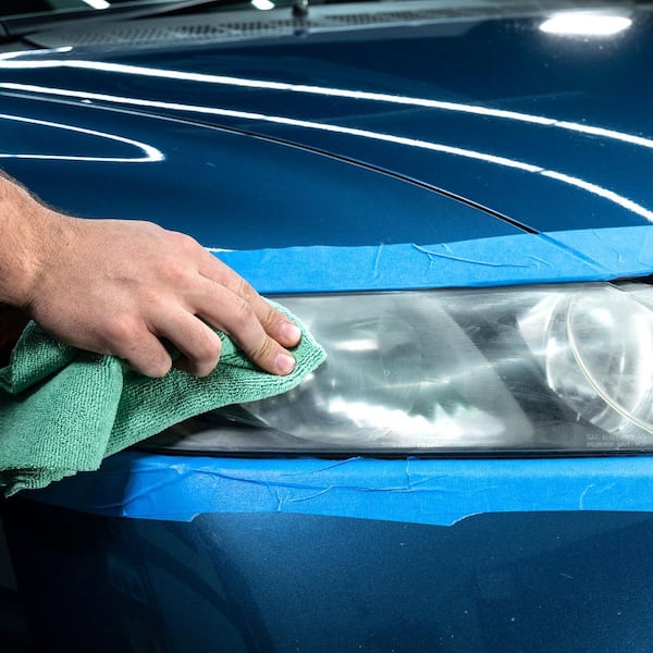 TURTLE WAX 12 oz. Headlight Restorer Kit T240KT - The Home Depot