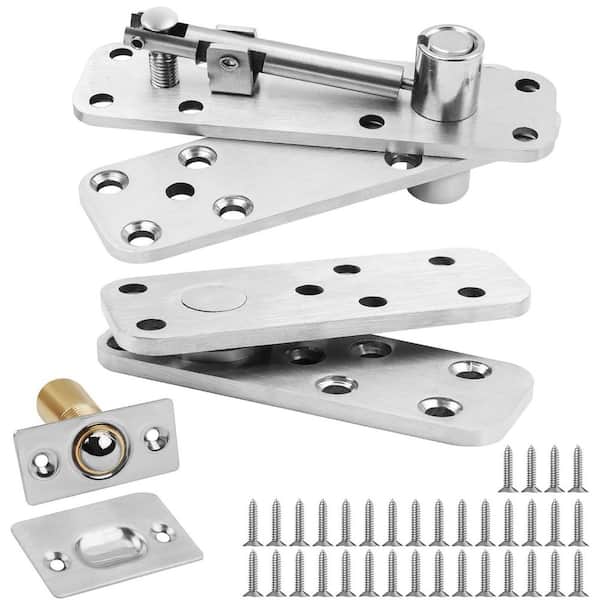 570 lb. Load Heavy Duty Pivot Hinge Hidden Door Hinge for Wood Doors, Secret Doors, Bookcase Door and Bookshelf Door