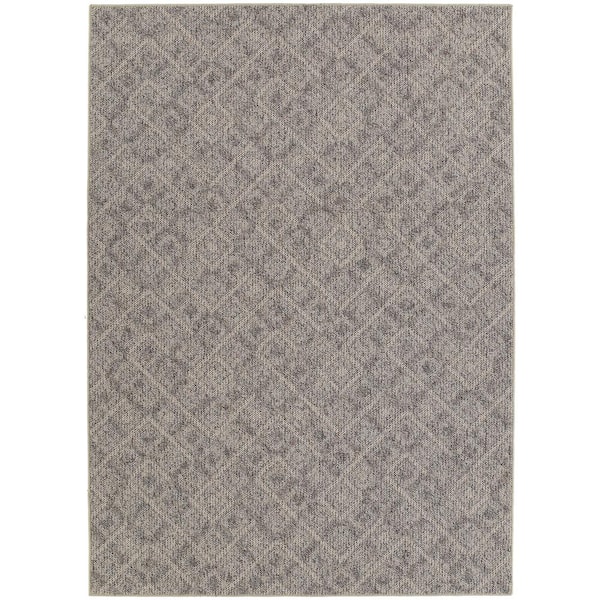 Garland Rug Classic Berber Earth Tone 3 ft. x 5 ft. Casual Tuffted Geometric Polypropylene Area Rug