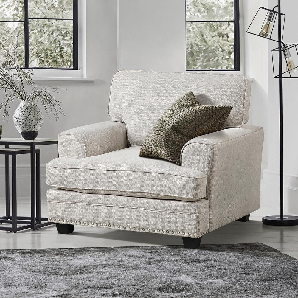 Midwood Sand Chenille Armchair