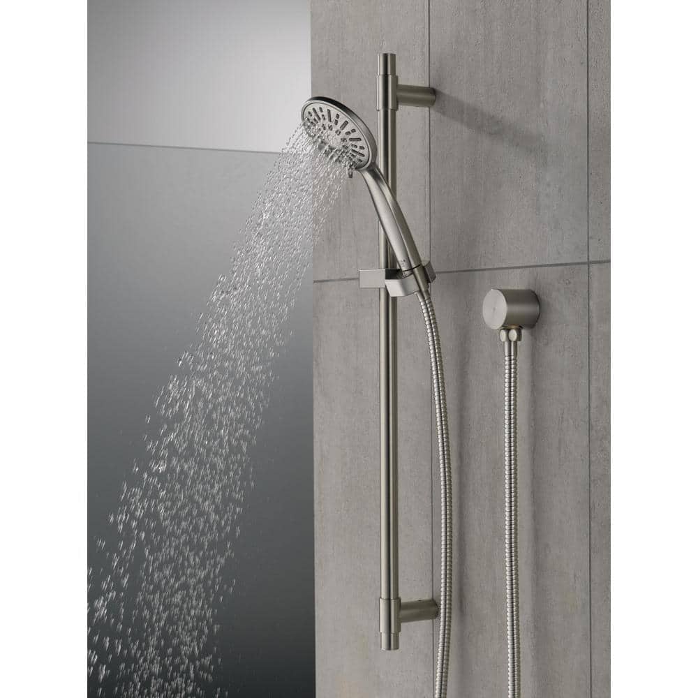 Stainless Steel Adjustable Handheld Shower with Slide Bar