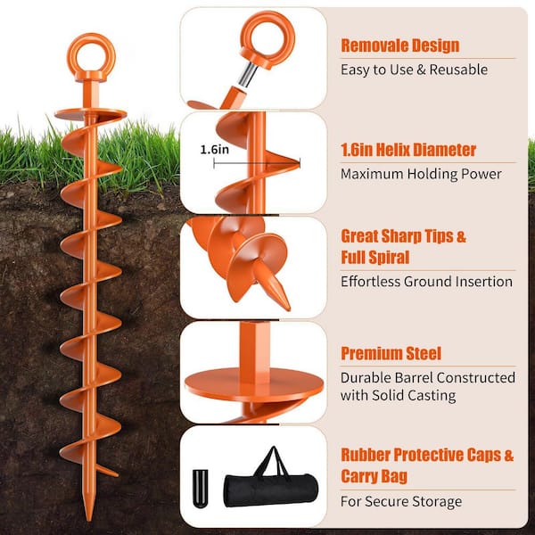 Concrete Securing Swing Set To Ground CONCRETE IN Shed, Gazebo