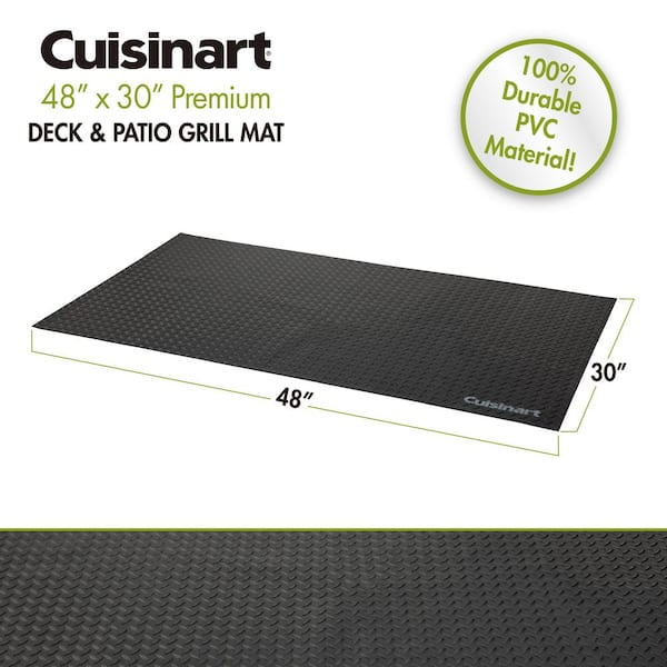 Cuisinart 30 in. Premium Deck and Patio Grill Mat CGMT-140 - The