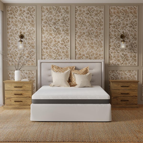 Omne Fria Full Firm Gel Memory Foam 8 in. Mattress with Advanced Phase Change Fabric