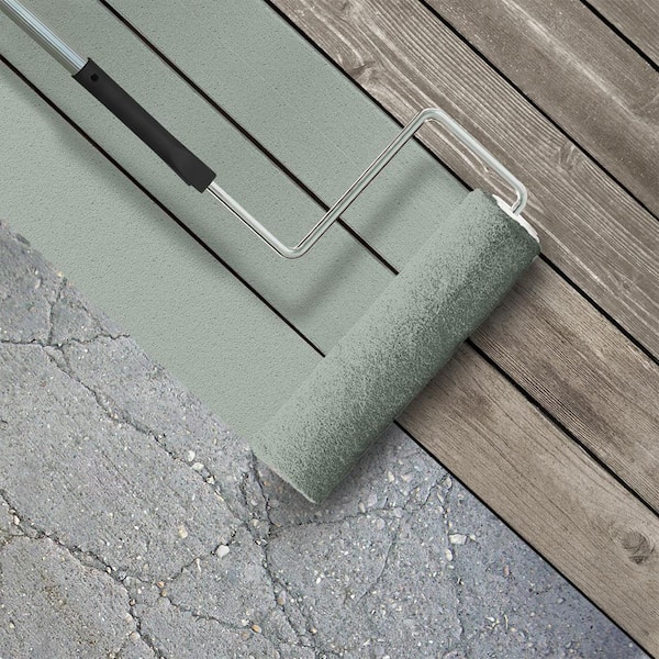 1 gal. #BXC-38 Alpine Air Textured Low-Lustre Enamel Interior/Exterior Porch and Patio Anti-Slip Floor Paint