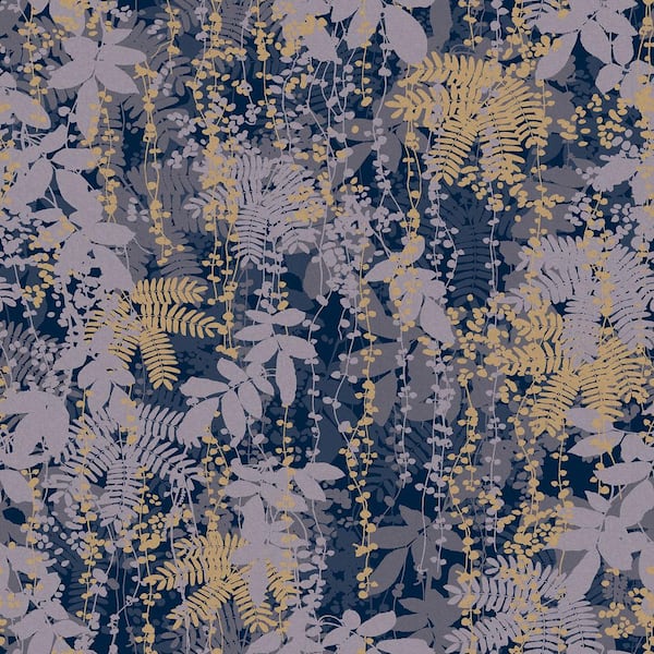 Graham & Brown Clarissa Hulse Canopy French Navy Wallpaper