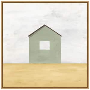 "Rural Barn Simplicity II" by Courtney Prahl 1-Piece Floater Frame Canvas Transfer Country Art Print 22 in. x 22 in.