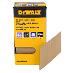 1-1/4 in. x 23-Gauge Pin Nail (2000-Pack)