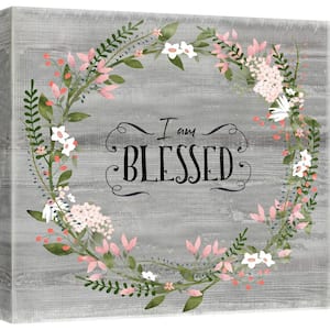 I Am Blessed Mixed Media Wall Art
