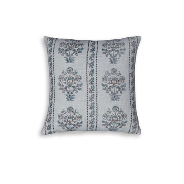 Signature DESIGN BY ASHLEY Paulmour Green/Beige Floral Polyester 20 in. X 20 in. Throw Pillow (Set of 4)