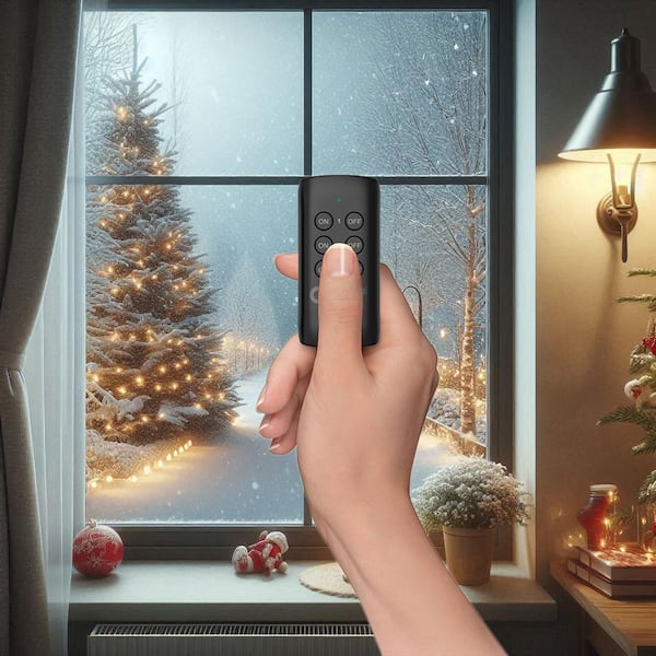 Wireless Indoor/Outdoor Remote Control with 2 Rev