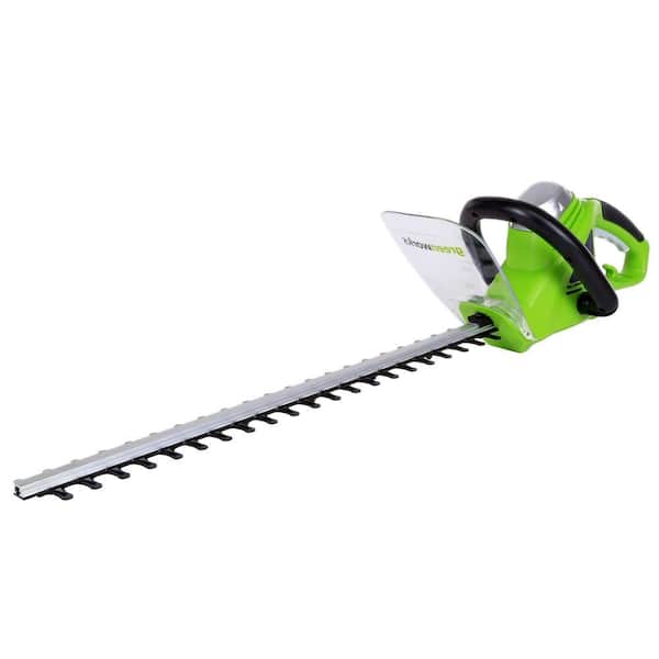 Greenworks 22 in. 4 Amp Electric Hedge Trimmer
