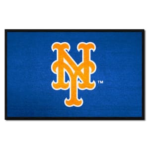 New York Mets Blue 1.5 ft. x 2.5 ft. Starter Area Rug
