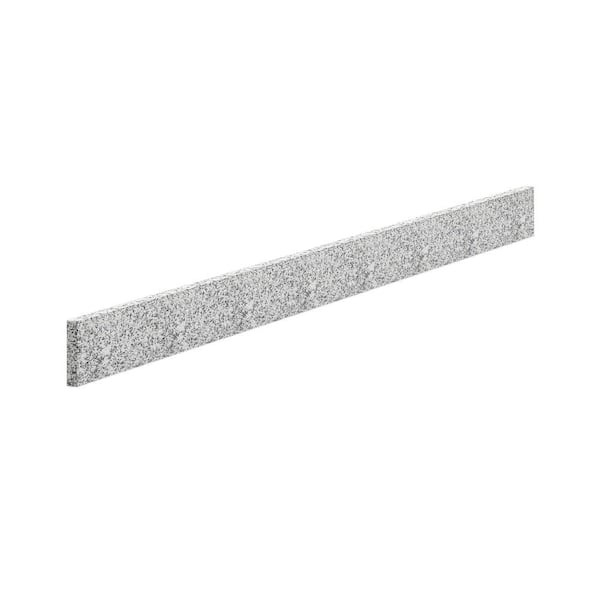 Unbranded Newport 60.3 in. Granite Backsplash in Gray