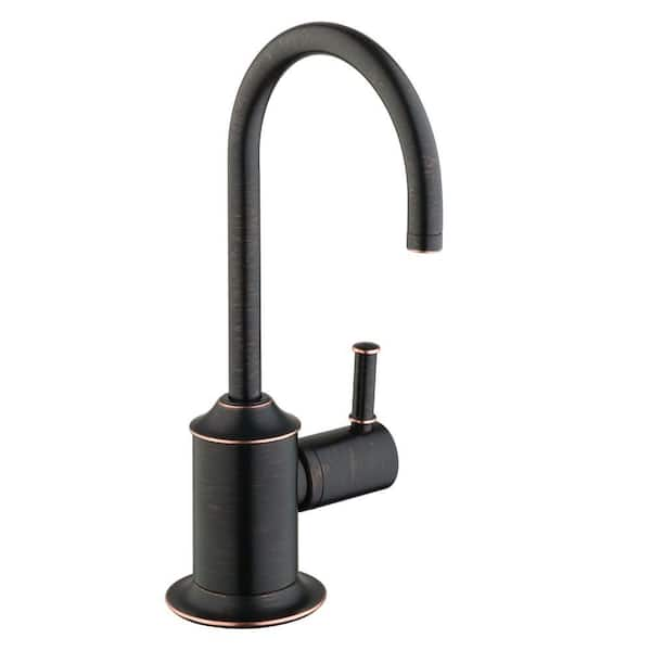 Hansgrohe Talis C Lever Drinking Fountain Faucet in Rubbed Bronze